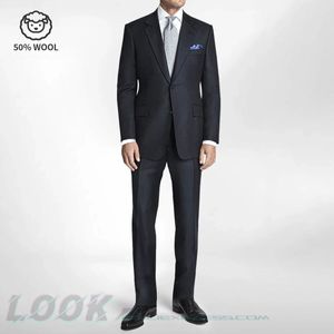 Heren Premium Suit -Zwelkstand Pak Professionele formele slijtage Ideaal voor werk en bruiloften
