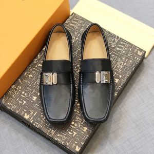 Chaussures habillées en cuir PU pour hommes Mocassins à la cheville Prix de gros Fête de mariage sociale Qualité en cuir léger Entraîneurs formels d'affaires avec taille de boîte d'origine 39-46