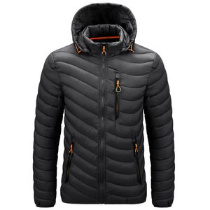 Veste matelassée pour hommes manteaux d'hiver manteaux de créateurs veste matelassée à capuche pour hommes amovible grande taille mode décontractée simple voyage randonnée escalade 5xl doudoune