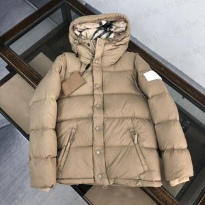 Heren Puffer Jackets Woman Fashion Down Coat Designer Winter Hooded Parkas Coats Classic Striped Puff Jackt Outerwear 23FW S-L