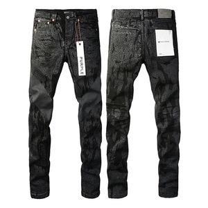 Pantalon de denim de concepteur pourpre pourpre pantalon en denim de haute qualité Joggers occasionnels de streetwear de haute qualité Pant
