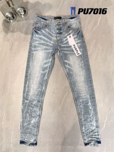 Jeans pourpre jeans de créateurs jeans mode bikers en détresse en détresse Bikers Denim Cargo pour hommes pantalons noirs rétro Streetwear Sweatpants décontractés Designer Joggers Pant