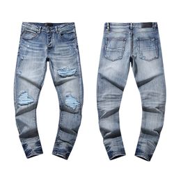 Jeans pourpre en jean pourpre jeans en jean armé des jeans réguliers en denim long jeans noirs à glissière droite volant long pantalon mid pantalon pour hommes jeans de créateurs noirs