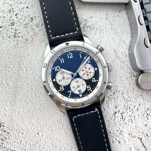 Montres à quartz pour hommes, chronomètre, calendrier, cadran 43mm, mouvement à quartz japonais VK, boîtier en acier fin 316L, montre 280w