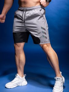 Mens snel droge atletische shorts voor basketbal, fietsen en sportschool - zweetafschakelende ademende sportkleding voor mannen