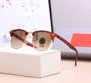 Heren Rao Baa AJ 3016 Klassiek merk Dames Zonnebril Verboden Luxe Designer Eyewear Bands Metal Frame Designers Ray Sun Glazen Vrouw met doos Hoge kwaliteit