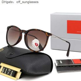 Heren Rao Baa Klassiek merk Retro dames zonnebril verbiedt luxe designer brillenbanden metalen frame ontwerpers ray zonnebril vrouw 4171 polariserende lens met doos 8NKX