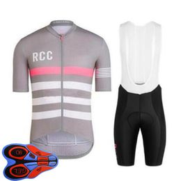 Mens Rapha Team Fietsen Jersey Bib Shorts Set Racing Fietskleding Maillot Ciclismo Zomer Sneldrogende MTB Bike Kleding Sportkleding Y21041023