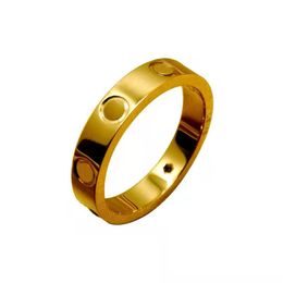 Heren ringen designer verlovingsring voor vrouwen extravagante liefde sieraden goud zilveren roos kleur roestvrijstalen letter mode bruiloft dame feest geschenken luxe ring