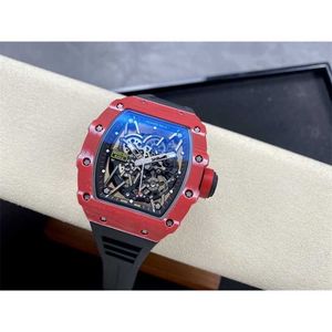 Heren RM35-02 Superclone Tourbillon Flywheel T+ Factory Watches Designer Luxury Mechanisch horloge Volledig automatische beweging Watchband Red Devils JVUA M7WQ