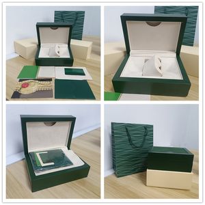 Mens Rolexs Watch Boxes Paper Bags Certificaat Designer Originele merkboxen HOUTEN 116500LN 116500 WERCHT MONTRE DE LUXE Gift Accessories Cases 116610 126613