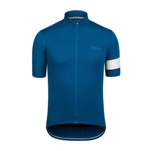 Mens Ropa Ciclismo Rapha Pro Team Fietsen Korte Mouw Jersey MTB Bike Shirts Road Fiets Outfits Zomer Outdoor Sport Uniform S21033115