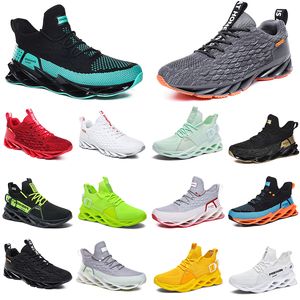 Mens Running Schoenen Cool Geel Statisch Triple Zwart Wit Split Multi Light Orange Ice Navy Blue Golden Diep Grey Womens Trainers Outdoor Wandelen Sports Sneakers