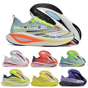 Heren hardloopschoenen Sneaker FuelCell SC Elite V3 Witte Victory Blue New York City Marathon Bright Mint Pixel Green Black 2024 Vrouw Trainer Maat 5.5 - 12