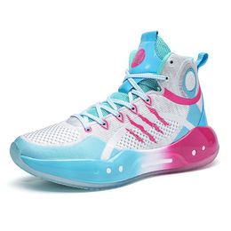 Chaussures de course pour hommes Chaussures concepteurs de basket-ball en maille adolescents pour une utilisation pratique