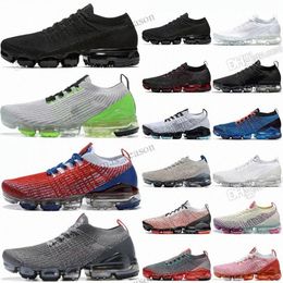 Zapatos para correr para hombre Triple Negro Blanco Fashio Diseñador Mujer cojín Zapatillas de deporte Zapatos Zapatillas de deporte al aire libre Caminar 36-4 s8lK #