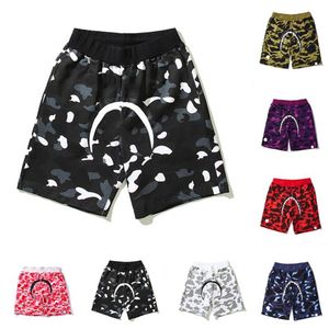 Hommes Sharks Shorts Designer Femmes Tendance Fitness Sports Pantalons Courts Mode Hommes Été Gym Entraînement Respirant3123