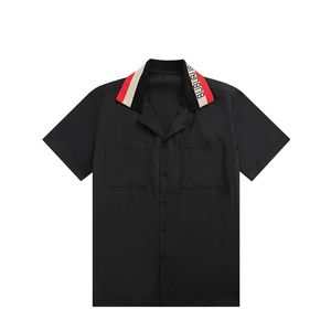 Camisa para hombre Blusas Camiseta con botones 23SS Camisetas de moda Casual Top Clásico Impreso Mujeres Camisetas Oversize M-3XL