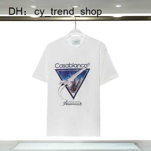 Chemise Homme Casablanc Mode Été Manches Courtes Tees Homme 100% Coton Marque De Luxe Designer s Us Taille S-xxl 21