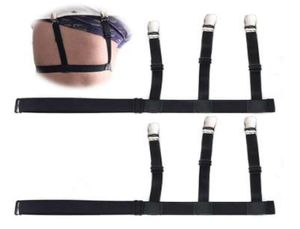 Herenhemd blijft kousenbanden elastische verstelbare suspenders shirthouders Creaseresistance 2 -stijl suspenders2964694