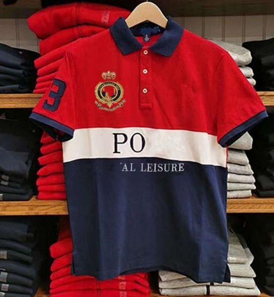 CHEMIRES MENS CHIRTS POLO POLOS NOUVELLE marque Fashion Luxury Black Watch Polos Team T-shirt surdimensionné Dropshipping 1165JMK