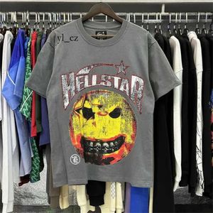 Heren shirts ontwerper korte mouw T-shirt heren dames hoge kwaliteit streetwear hiphop modetrend T Hell Star Hellstar shirt 8371