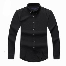 Chemises pour hommes chemises cr￩atrices masculines 2023 Chemin￩e en coton ￠ manches longues pour hommes ￠ longue manche