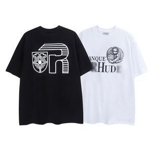 Camisas para hombres Camisa Hip Hop Printing Boy Tee Summer Camiseta informal de gran tamaño