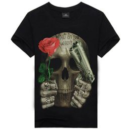 Camisas para hombre de manga corta para hombre camiseta 3d marca famosa tallas grandes hombres coreanos camisetas 3d Coleccionables nuevo algodón Impresión de dibujos animados f8134869