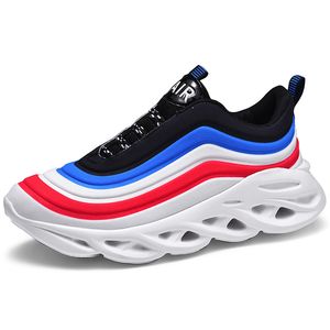 Chaussures pour hommes 2021 Code noir: Fashion Orange Running Womens 99-2106 Blanc Blue Green Sports Jogging Runners Trainers Sneakers Big Taille 46