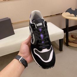 zapatillas para hombres zapato de diseñador de la oficina tendencia a juego de color de la oficina