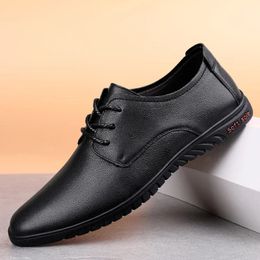 Heren schoenen veter luxe trouwschoenen Echt lederen elegante zakelijke schoenjurk voor mannen Zapatos Plateado Hombre 240407