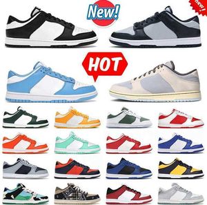 Zapatos para hombre sb low sneakers Orange Pearl Black White Coast Varsity Green University Blue Leaf Central Park Red Syracuse UNLV wom zapatos de diseñador