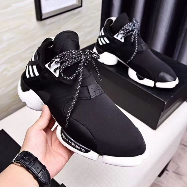 Chaussures masculines Y3 Kaiwa Designer Sneakers Kusari Fashion de haute qualité Y3 Femmes Chaussures TRENDY Lady Y-3 TRACLORS CASSORATIONS Taille 36-45