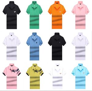 LacosteHoogwaardig merk geborduurd katoenen poloshirt met korte mouwen heren T-shirt Koreaanse mode kleding zomer luxe top