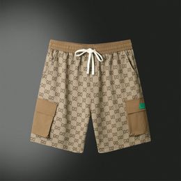 Heren shorts 100% katoen luxe heren korte ontwerper sport zomer dames trend pure ademende korte badmode broek a11
