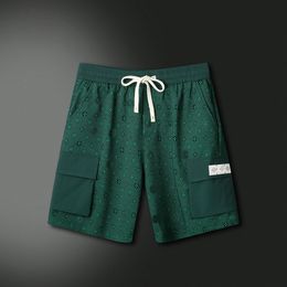 Heren shorts 100% katoen luxe heren korte ontwerper sport zomer dames trend pure ademende korte badmode broek a3