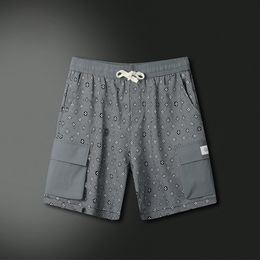Shorts pour hommes 100% coton luxe pour hommes courts de créateur sportif d'été femme tendance pure pantalon de maillot de bain court respirant A4