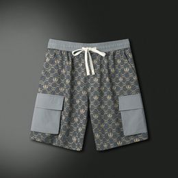 Pantanos cortos 100% algodón de lujo para hombres cortos deportes deportivos verano tendencia para mujer pura transpirable pantalones de trajes de baño cortos A9