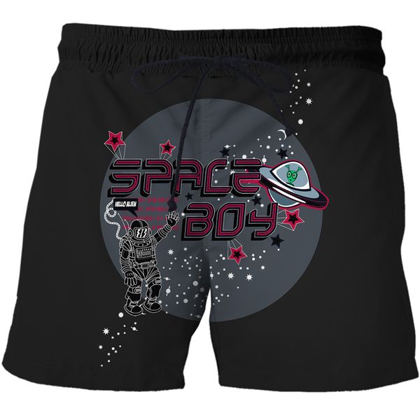 Pantalones cortos para hombre Impresión 3D Tops de playa Trajes de baño Mar Corto Moda Niños Niño Ropa deportiva Ropa de calle 230403