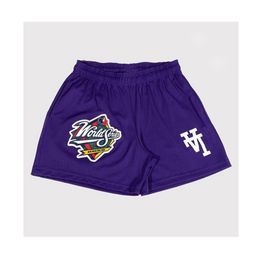 Shorts pour hommes des années 80 pour hommes Short Mesh natation LA Short de basket-ball TShort avec poches Mesh chaud T Short pour le sport Plage Nager Dérive Rapide Séchage rapide menu