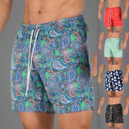 Heren shorts basketbal QuickDrying ademende transpiratie running fitness sportmerk Summer Beach Print 230522