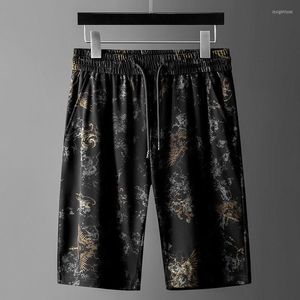 Heren shorts camouflagekwaliteit Europese hoog gepersonaliseerde bronzing Men losse en ademende midden in de zomerse trend Casual broek