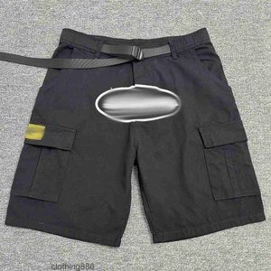 Pantalons de cargaison pour hommes Classic Alcatraz Europe et Amérique Hip Hop Street Patchwork Short3bx