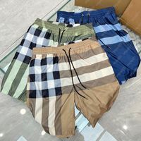 Chorts pour hommes Designer Elegant Striped Shorts Summer Summer Casual Siming Drying Pant Sports Gym Pantal Pantal