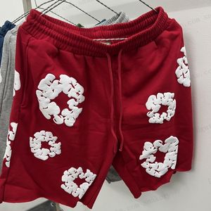 Fleur de créateurs de shorts pour hommes Cotton Pantalons de plage d'été Cotton Femmes Pant de mode Hip Hop L17Y