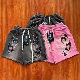 shorts pour hommes designer hellstar shorts shorts de designer shorts femmes pur coton style de mode couple shorts coupe ample qualité supérieure prix de gros