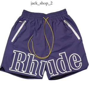 Mens Shorts Designer Men Limited Rhude Summericic Spindry Man Beach Pant Hip Hop Couple Casual Sports Pantal