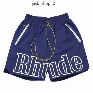Mens Shorts Designer Men Limited Rhude Summericic Spindry Man Beach Pant Hip Hop Pantalon de sport décontracté pour femmes
