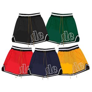 heren shorts designer heren caps shorts zomer strandbroek mesh materiaal ademend zweet sport basketbalbroek